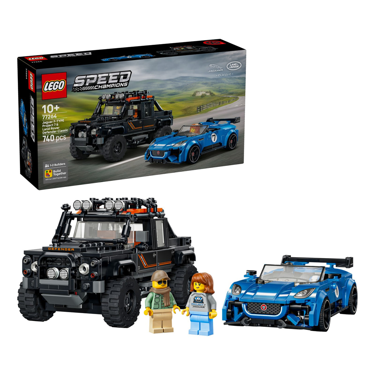 LEGO 77264 JAGUAR PROJECT 7 E LAND ROVER DEFENDER