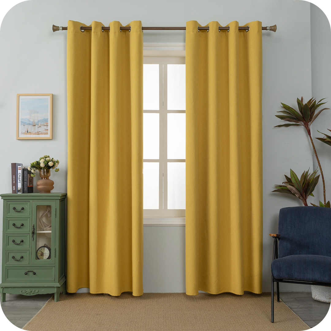 TENDA BARBADOS TOTALMENTE OSCURANTE 1 PANNELLO 140X220CM GIALLO