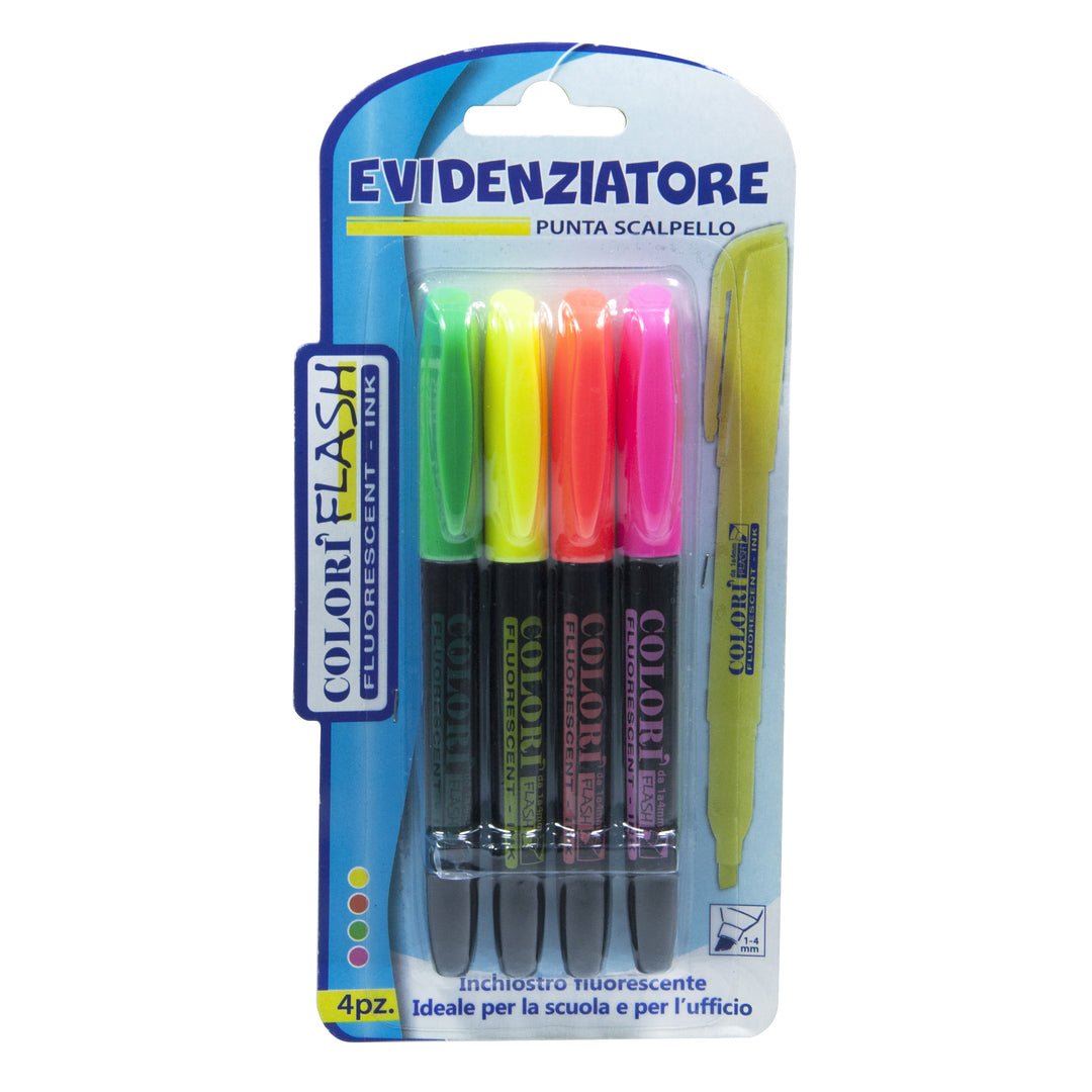 4 EVIDENZIATORI COLORÌ SLIM