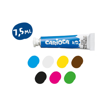 VALIGETTA TEMPERA 7 TUBETTI 7,5 ML ASSORTITI