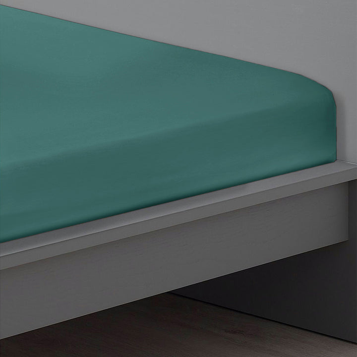 LENZUOLO CON ANGOLI AYR MATRIMONIALE VERDE MENTA
