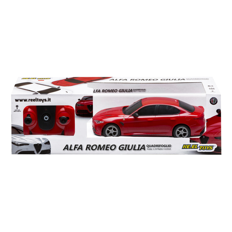 AUTO RADIOCOMANDATA ALFA ROMEO GIULIETTA QUADRIFOGLIO 1:24