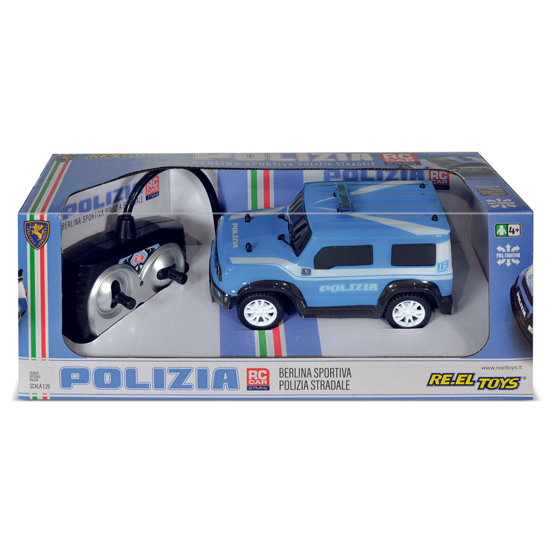 AUTO RADIOCOMANDATA FUORISTRADA POLIZIA STRADALE 1:26