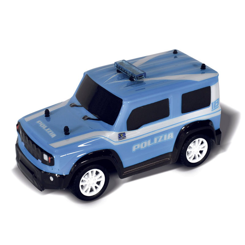 AUTO RADIOCOMANDATA FUORISTRADA POLIZIA STRADALE 1:26