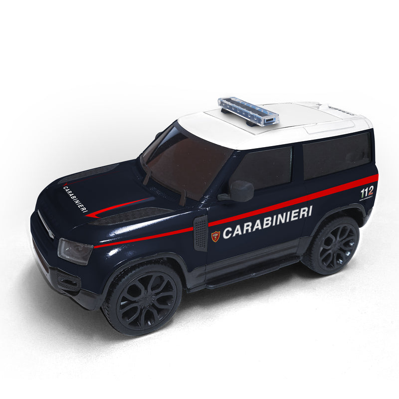 AUTO RADIOCOMANDATA LAND ROVER DEFENDER CARABINIERI 1:24