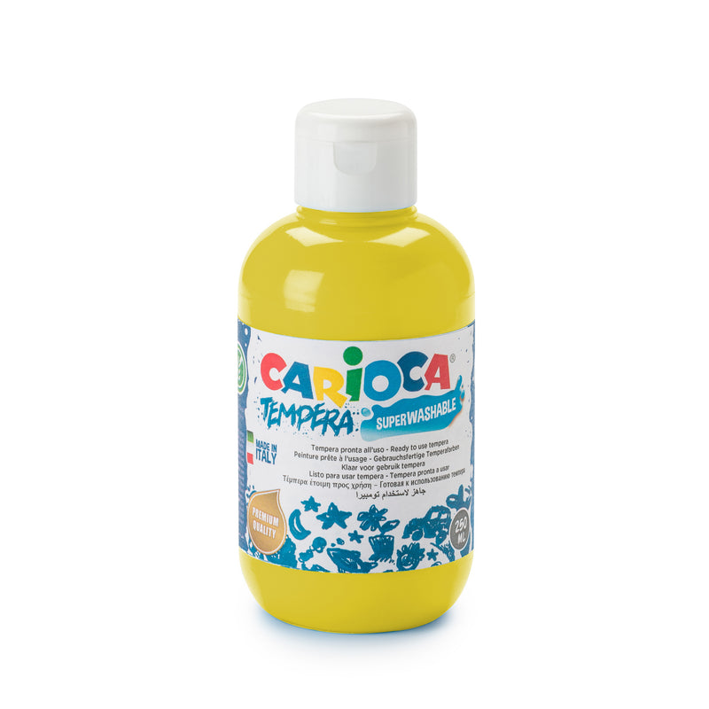 BOTTIGLIA TEMPERA 250ML GIALLO