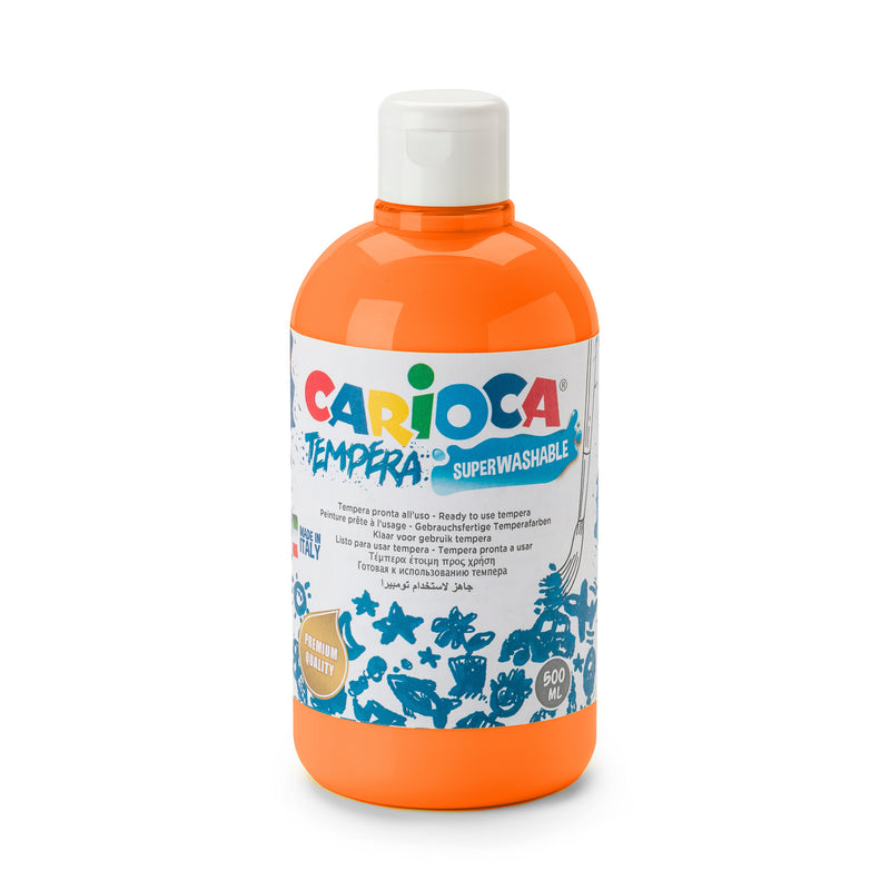 BOTTIGLIA TEMPERA 500ML ARANCIO