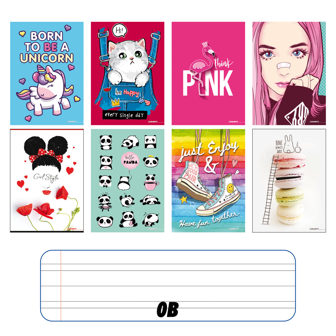 MAXI QUADERNO A4 BIMBA 20+1 FOGLI 80G RIGA 3° ELEMENTARE