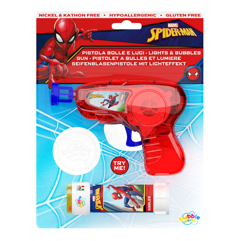 PISTOLA BOLLE MEDIA CON LUCI - SPIDERMAN