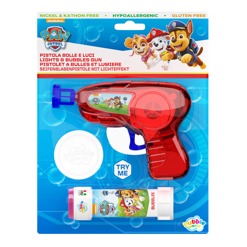 PISTOLA BOLLE MEDIA CON LUCI - PAW PATROL