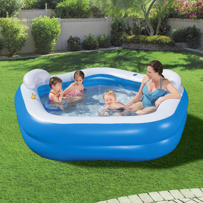 BW54153 PISCINA FAMILY PENTAGONO 213X206X69CM