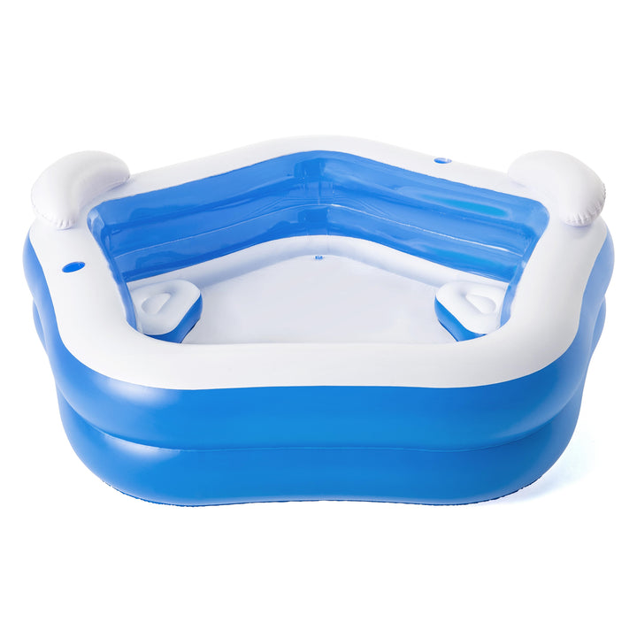 BW54153 PISCINA FAMILY PENTAGONO 213X206X69CM