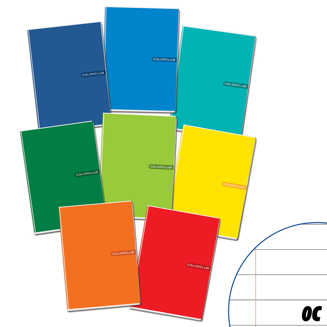 MAXI QUADERNO A4 COLORCLUB 20+1 FOGLI 80G RIGHE CON MARGINE