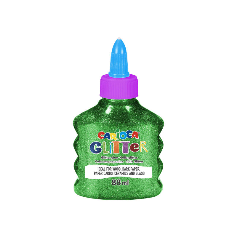 COLLA CON GLITTER SPARK 88ML VERDE