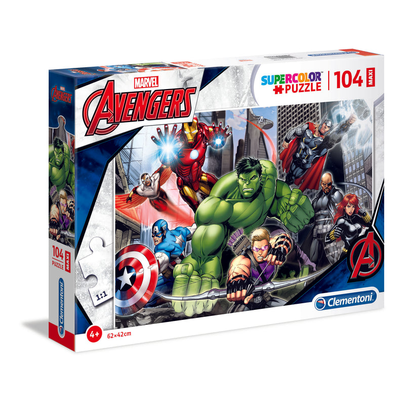 PUZZLE AVENGERS - 104 PEZZI MAXI