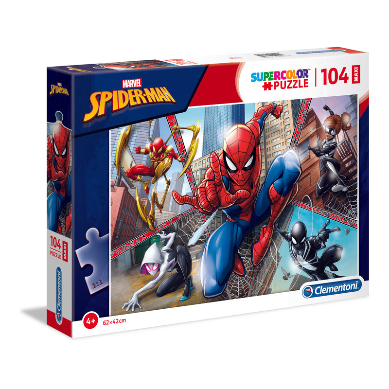 PUZZLE SPIDERMAN - 104 PEZZI MAXI