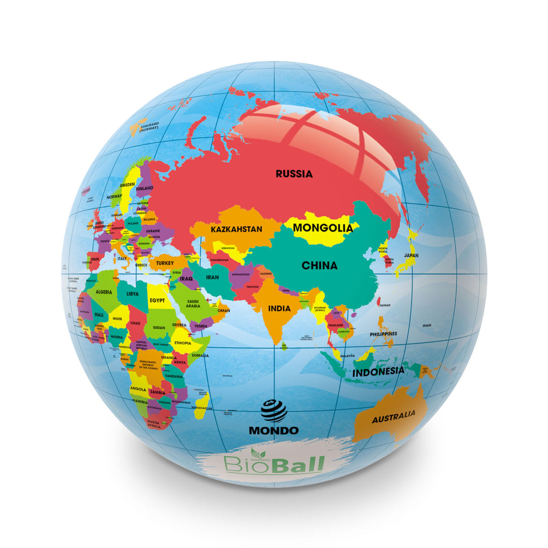 PALLONE MAPPAMONDO Ø23CM