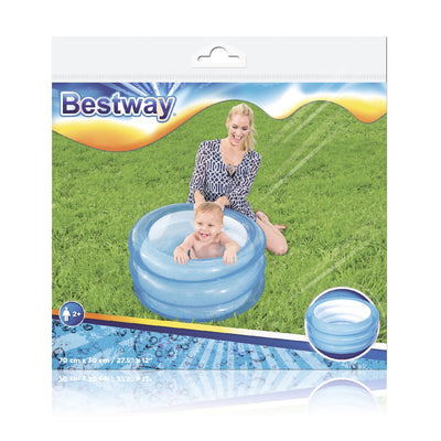BW51033 PISCINA 3 ANELLI CON FONDO GONFIABILE 70X30CM