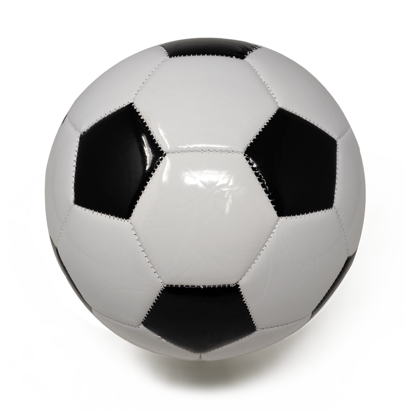 PALLONE DA CALCIO BIANCONERO MISURA 5