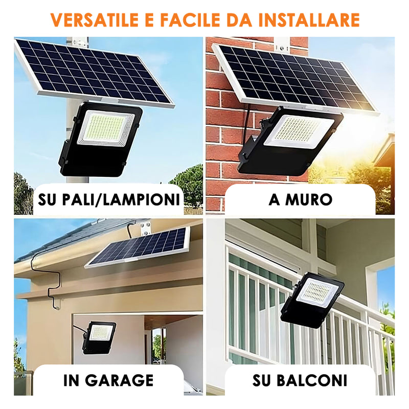 FARO SOLARE A LED 400W