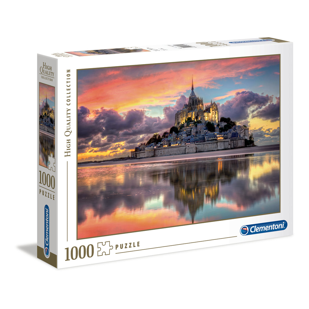 PUZZLE HQC 1000 PEZZI LE MAGNIFIQUE MONT SAINT-MICHEL