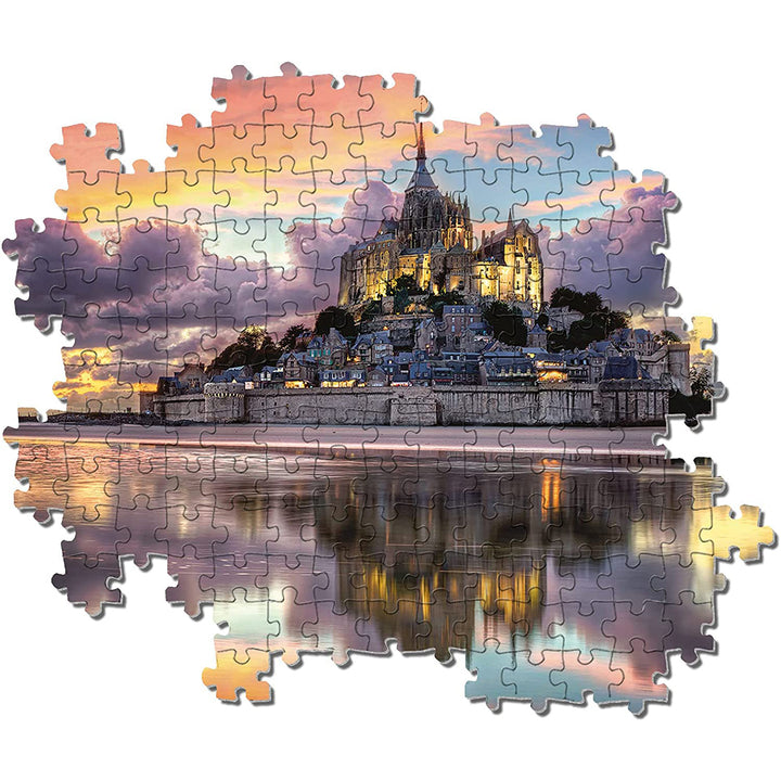 PUZZLE HQC 1000 PEZZI LE MAGNIFIQUE MONT SAINT-MICHEL