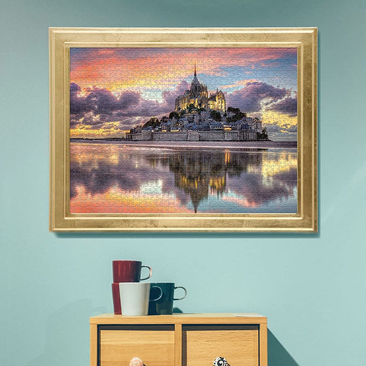 PUZZLE HQC 1000 PEZZI LE MAGNIFIQUE MONT SAINT-MICHEL