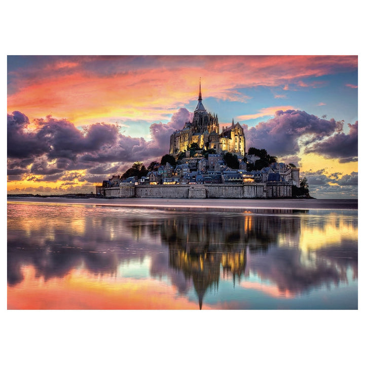 PUZZLE HQC 1000 PEZZI LE MAGNIFIQUE MONT SAINT-MICHEL