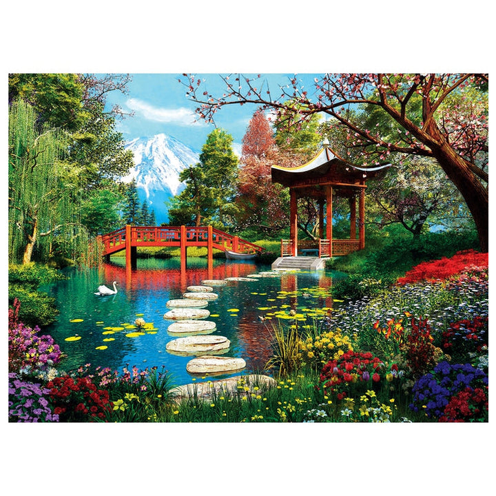 PUZZLE HQC 1000 PEZZI FUJI GARDEN