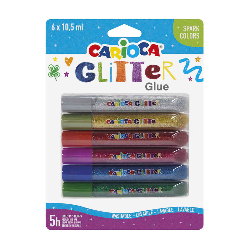 COLLA CON GLITTER SPARK 6X10,5ML