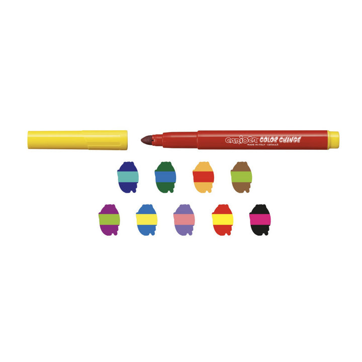 10 PENNARELLI MAGIC CAMBIA COLORE