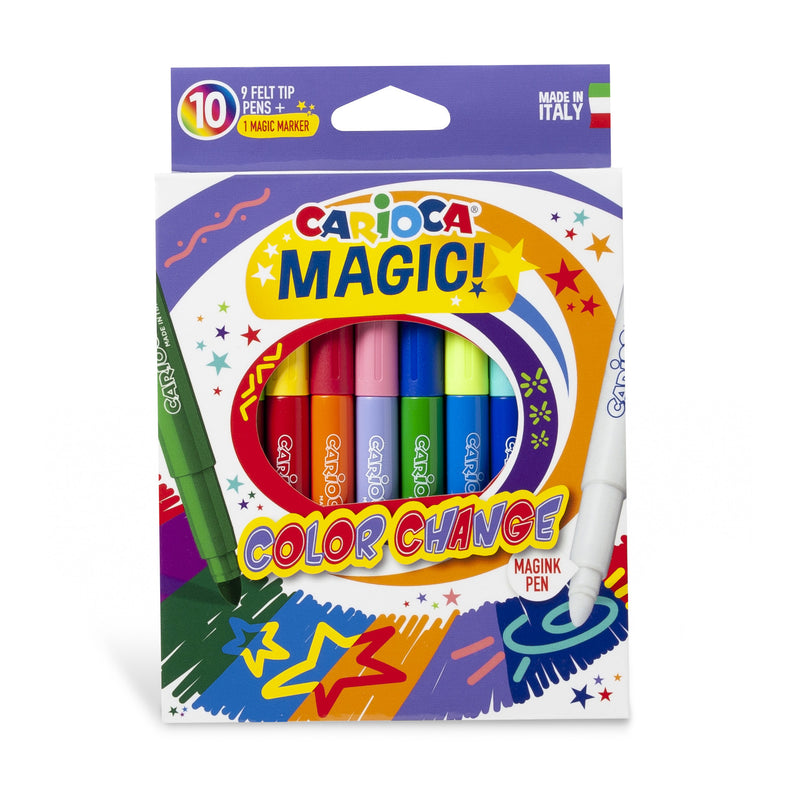 10 PENNARELLI MAGIC CAMBIA COLORE