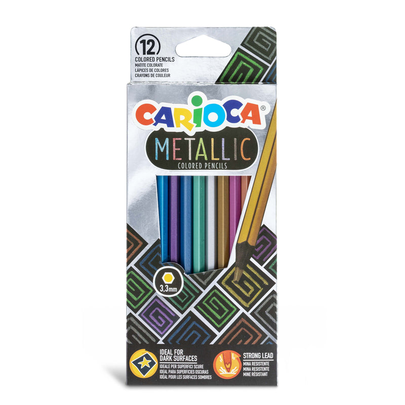 SCATOLA 12 METALLIC PENCIL