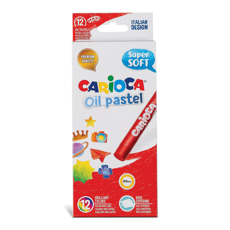 SCATOLA 12 PASTELLI OLIO MAXI