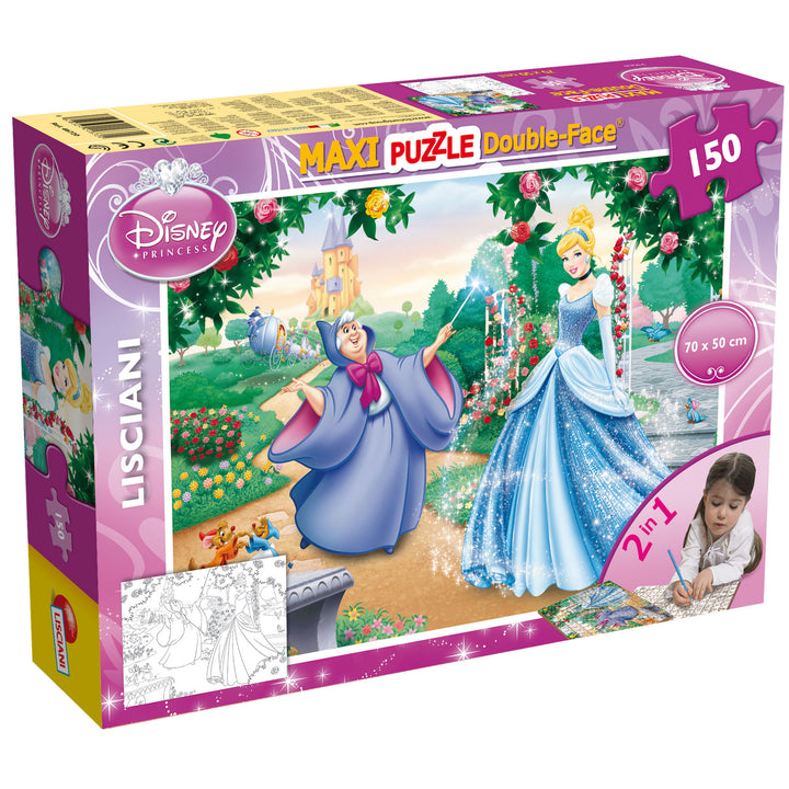 PUZZLE DOUBLE-FACE MAXI FLOOR 150 PEZZI - CENERENTOLA