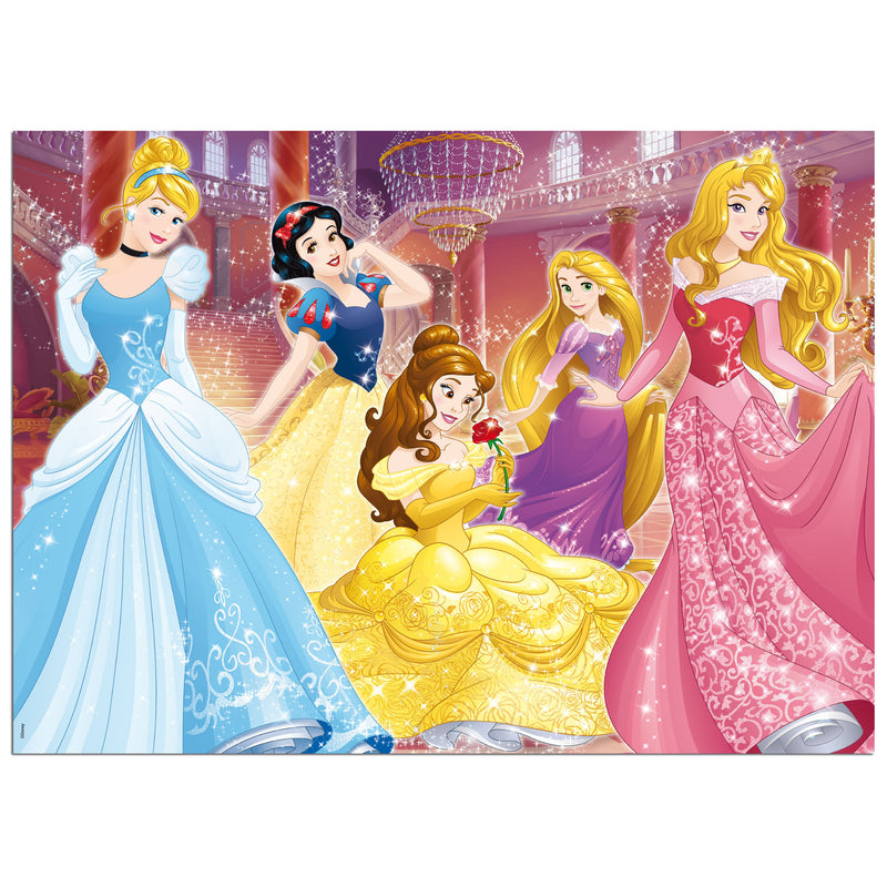 PUZZLE DOUBLE-FACE MAXI FLOOR 60 PEZZI - PRINCIPESSE