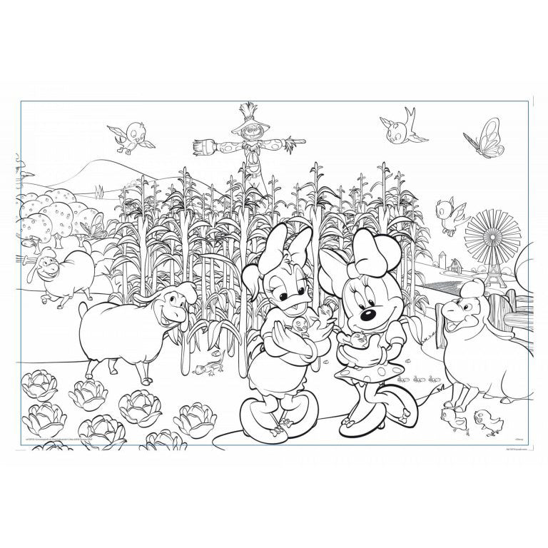 PUZZLE DOUBLE-FACE MAXI FLOOR 150 PEZZI - MINNIE