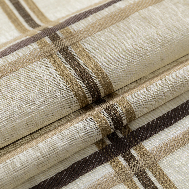 TENDA SEMI FILTRANTE FANTASIA SCOZZESE 1 PANNELLO 140X285CM CREMA