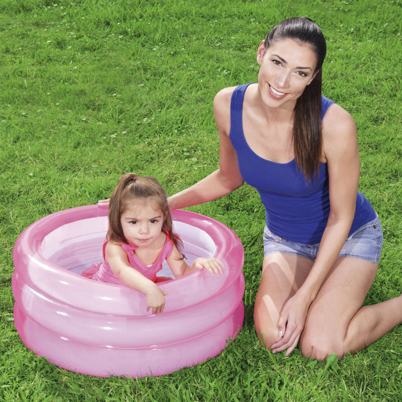 BW51033 PISCINA 3 ANELLI CON FONDO GONFIABILE 70X30CM