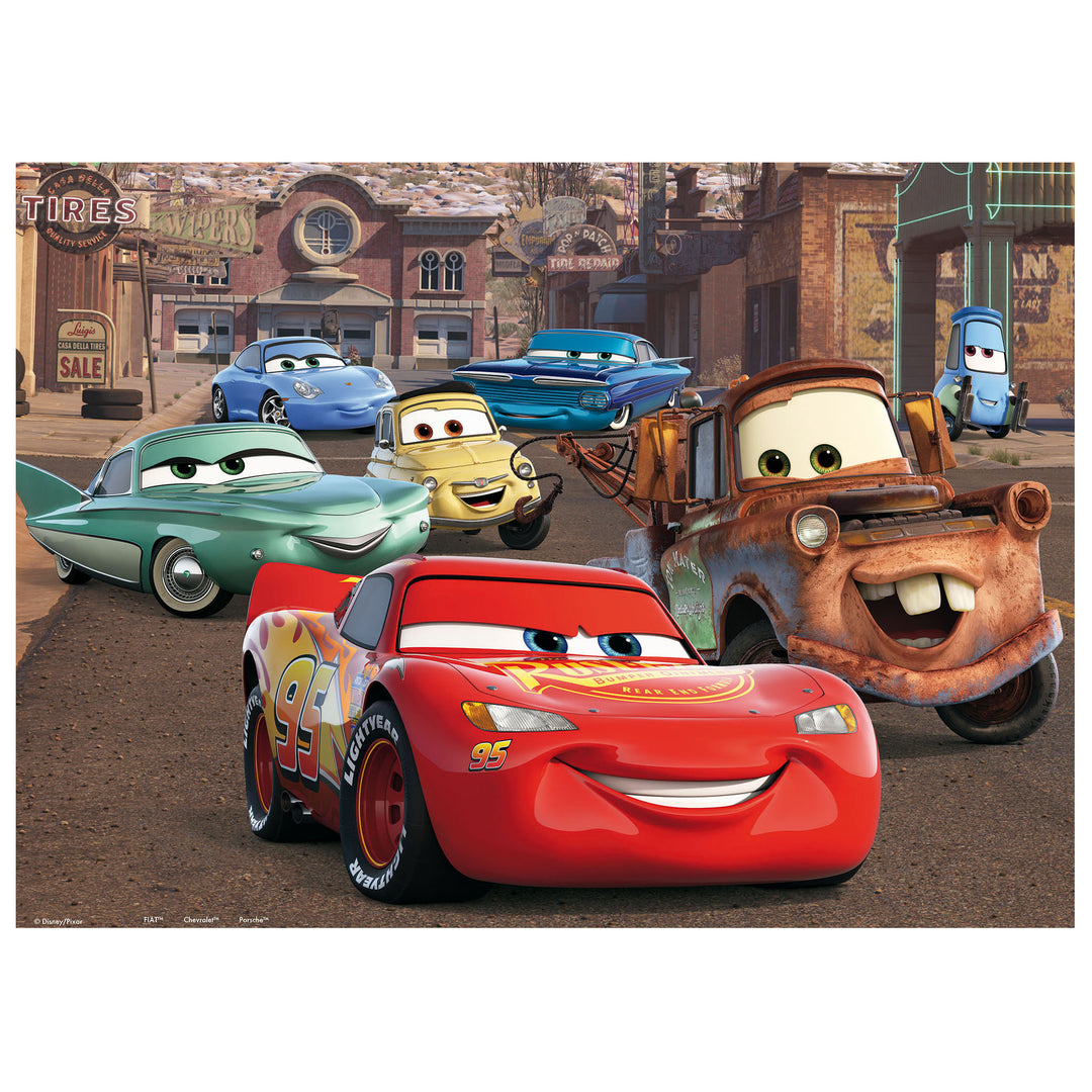 PUZZLE DOUBLE-FACE MAXI FLOOR 108 PEZZI - CARS