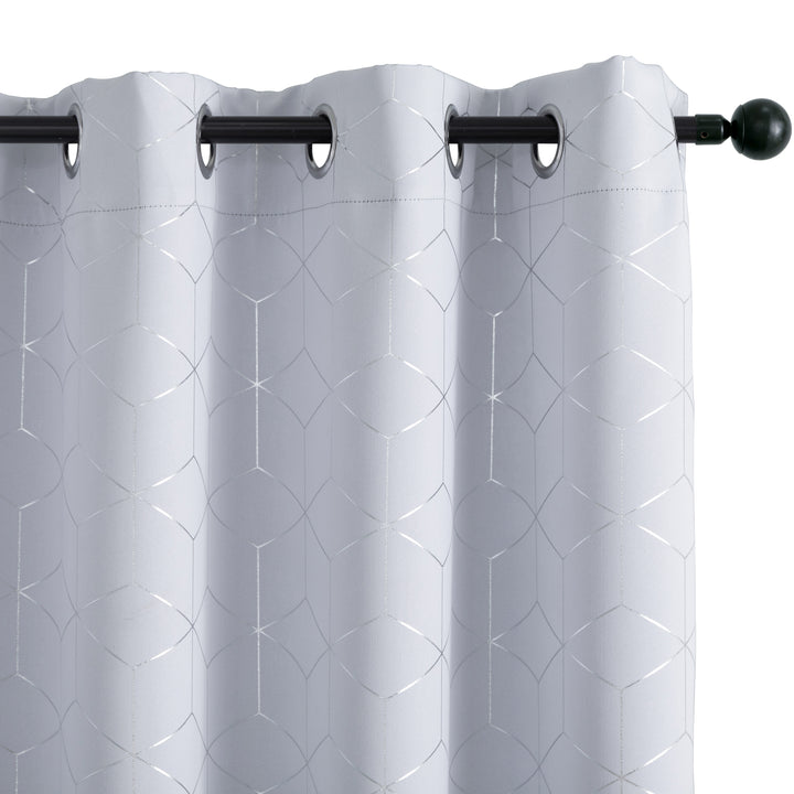 TENDA ELBA OSCURANTE FANTASIA 3D 1 PANNELLO 140X145CM BIANCO