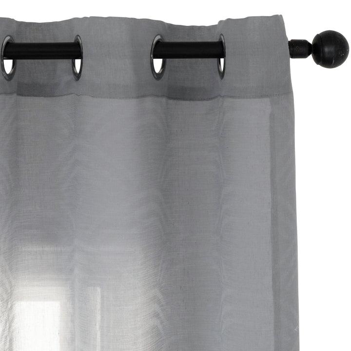 TENDA GRIGIA SEMI TRASPARENTE FANTASIA ONDE 1 PANNELLO 140X285CM