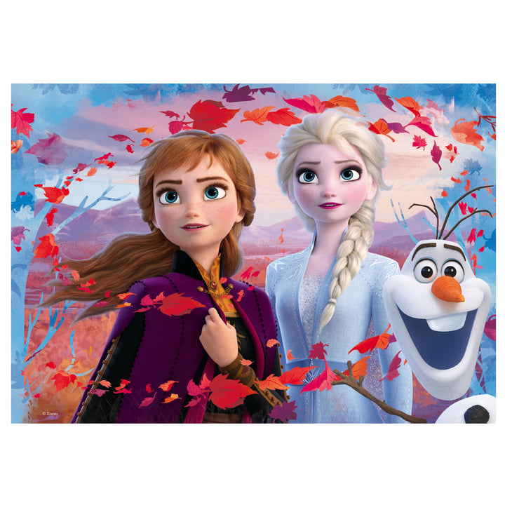 PUZZLE DOUBLE-FACE MAXI FLOOR 60 PEZZI - FROZEN