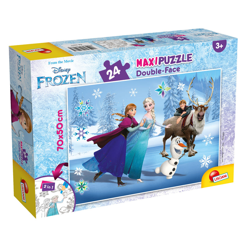 PUZZLE DF MAXI FLOOR FROZEN - 24 PEZZI