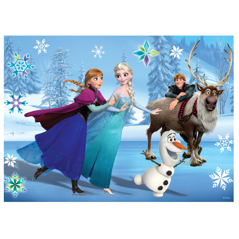 PUZZLE DF MAXI FLOOR FROZEN - 24 PEZZI