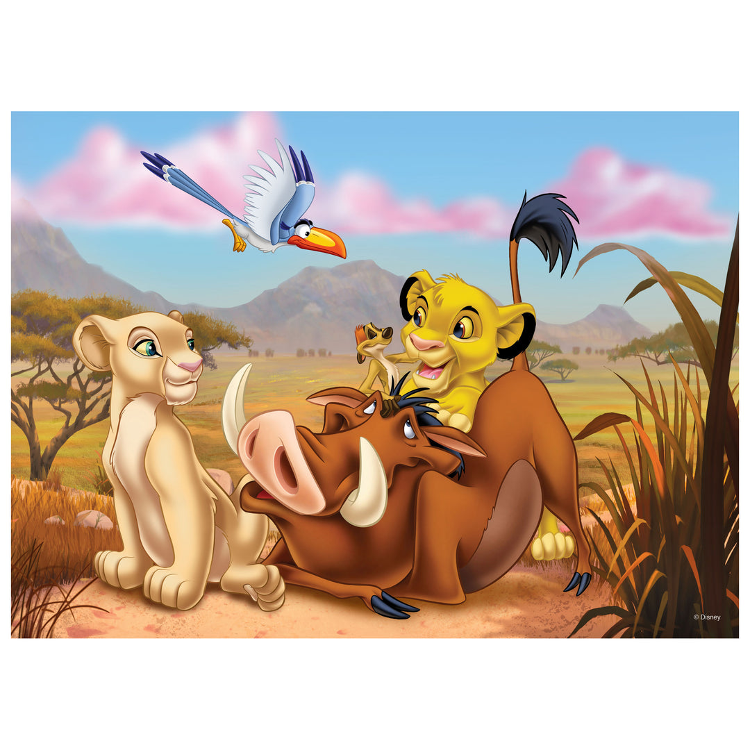 PUZZLE DOUBLE-FACE MAXI FLOOR 24 PEZZI - RE LONE