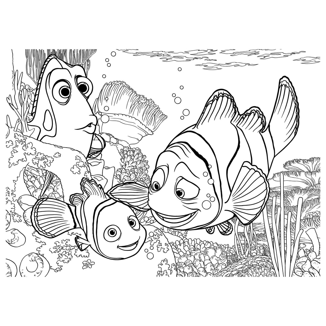 PUZZLE DOUBLE-FACE MAXI FLOOR 24 PEZZI - NEMO