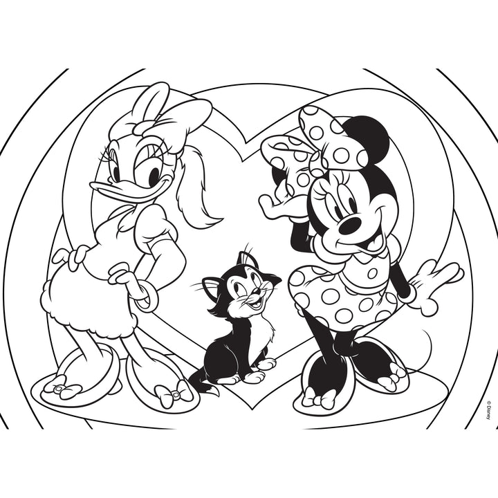 PUZZLE DOUBLE-FACE MAXI FLOOR 108 PEZZI - MINNIE