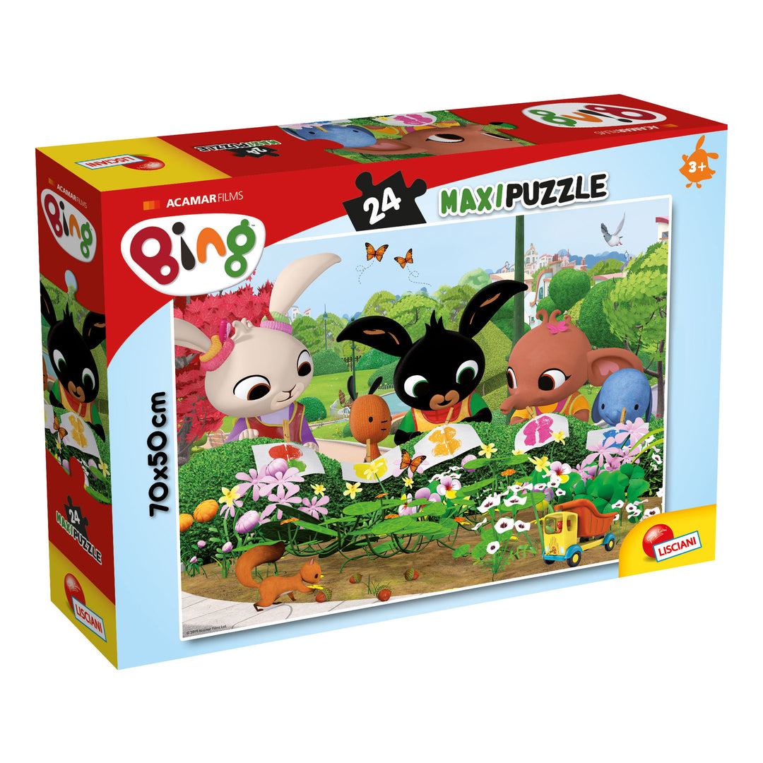 PUZZLE MAXI FLOOR 24 PEZZI - BING OSSERVIAMO LA NATURA
