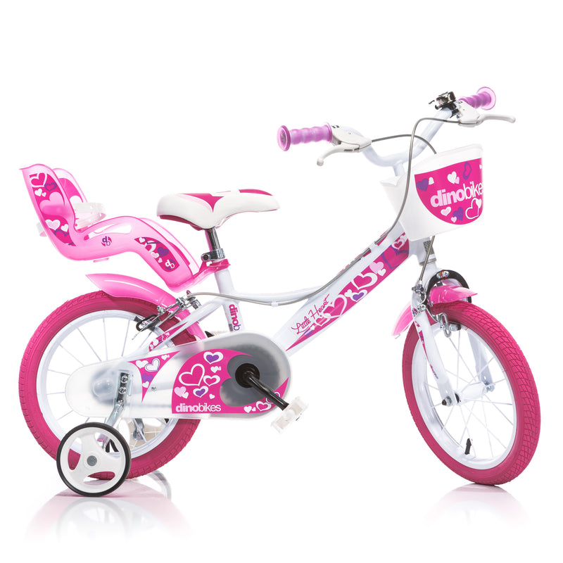 BICICLETTA PER BAMBINA 16" LITTLE HEART